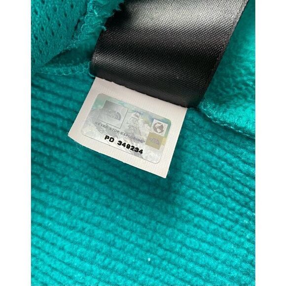 The North Face Castle Crag Hooded Full Zip Jacket Womens Small Green BP0243 - Picture 5 of 9